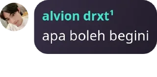 Sticker from alvion disini