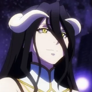 Sticker from albedo