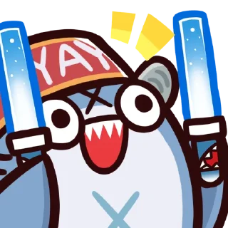 🦈 emoji Gawr Gura Telegram sticker 24 of 30
