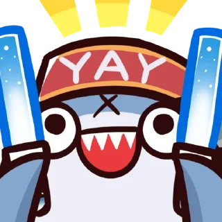 🦈 emoji Gawr Gura Telegram sticker 22 of 30