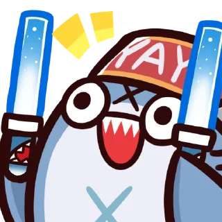 🦈 emoji Gawr Gura Telegram sticker 23 of 30