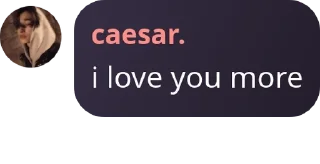 Sticker from caesar ganteng pack by @QuotLyBot