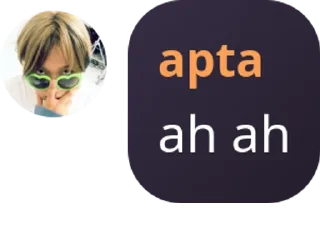 Sticker from apta ganteng pack by @QuotLyBot