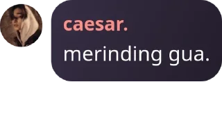 🙅‍♂️ emoji caesar ganteng pack by @QuotLyBot Telegram sticker 13 of 22