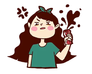 Sticker from 懶得打字小姐的動態日常 2 @moe_sticker_bot