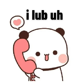 ❤ emoji Panda @stickersbag Telegram sticker 20 of 61