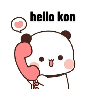 ☎ emoji Panda @stickersbag Telegram sticker 22 of 61