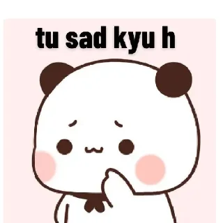 🥺 emoji Panda @stickersbag Telegram sticker 12 of 61