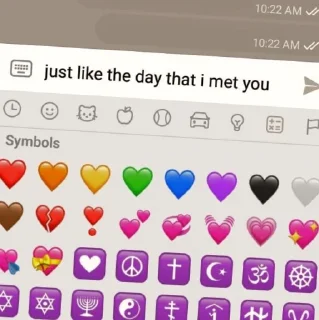 Sticker from heartbreak anniversary