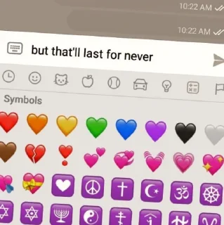 Sticker from heartbreak anniversary