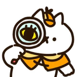 ⭐ emoji Intense Cat Animated Emoji @moe_sticker_bot Telegram sticker 21 of 40