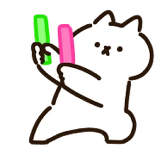 ⭐ emoji Intense Cat Animated Emoji @moe_sticker_bot Telegram sticker 16 of 40