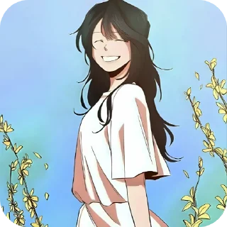 ❤ emoji Smile🍀 (@moon_child_pfp) Telegram sticker 5 of 30