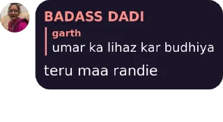 Sticker from BADASS DADI's