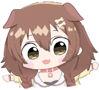 Sticker from Inugami Korone • @GreySunders