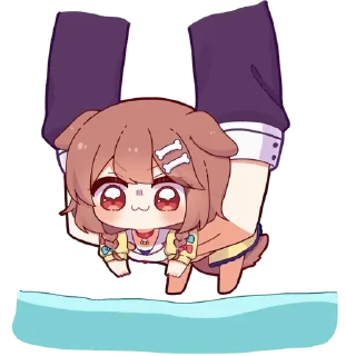 💧 emoji Inugami Korone • @GreySunders Telegram sticker 8 of 54