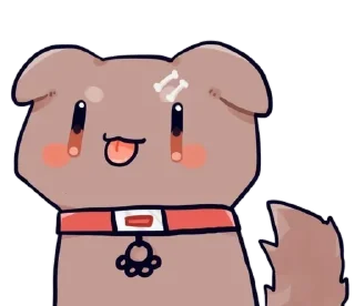 🐾 emoji Inugami Korone • @GreySunders Telegram sticker 20 of 54