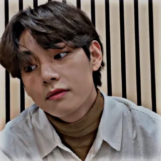 ⬛ emoji 迎 𝐊𝐈𝐌 𝐓𝐀𝐄𝐇𝐘𝐔𝐍𝐆 [ @sebatcrot ] Telegram sticker 23 of 100