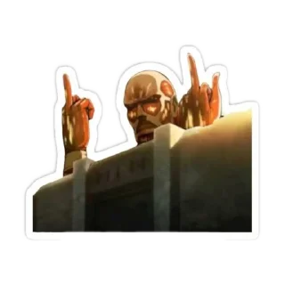🤘 emoji Eren ✧⁠*⁠。's sticker pack (@Mikasa_Ackr_bot) Telegram sticker 22 of 66