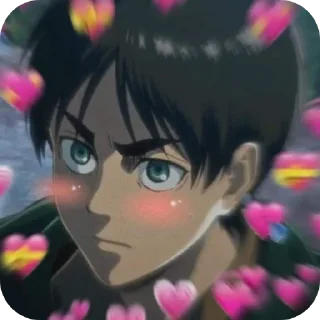 👄 emoji Eren ✧⁠*⁠。's sticker pack (@Mikasa_Ackr_bot) Telegram sticker 15 of 66
