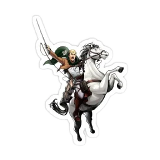 💪 emoji Eren ✧⁠*⁠。's sticker pack (@Mikasa_Ackr_bot) Telegram sticker 23 of 66