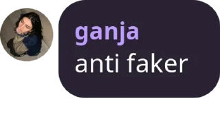 Sticker from ganja sademas
