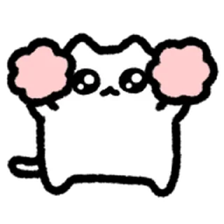 ⭐ emoji move cutecat Emoji3 @kal_pc Telegram sticker 23 of 40
