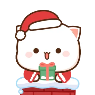 🎁 emoji 🎄 Merry Christmas 🎄 @PeachLovesGoma Telegram sticker 14 of 25