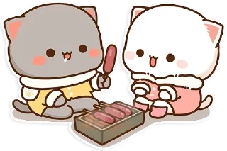 🌭 emoji 🎄 Merry Christmas 🎄 @PeachLovesGoma Telegram sticker 18 of 25
