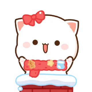 🤶 emoji 🎄 Merry Christmas 🎄 @PeachLovesGoma Telegram sticker 12 of 25