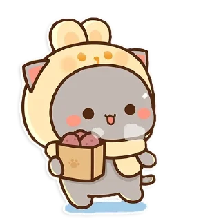 ☃️ emoji 🎄 Merry Christmas 🎄 @PeachLovesGoma Telegram sticker 16 of 25