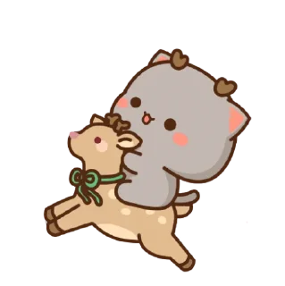 🎄 emoji 🎄 Merry Christmas 🎄 @PeachLovesGoma Telegram sticker 9 of 25