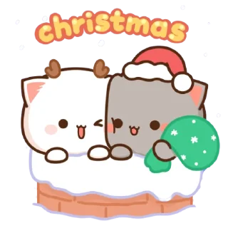 🎄 emoji 🎄 Merry Christmas 🎄 @PeachLovesGoma Telegram sticker 1 of 25