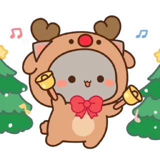 🎄 emoji 🎄 Merry Christmas 🎄 @PeachLovesGoma Telegram sticker 2 of 25