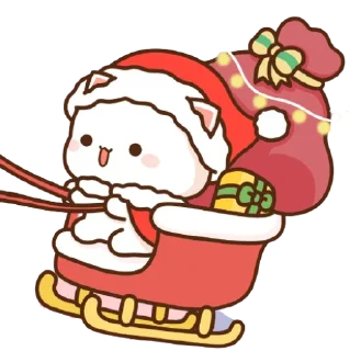 🎄 emoji 🎄 Merry Christmas 🎄 @PeachLovesGoma Telegram sticker 7 of 25