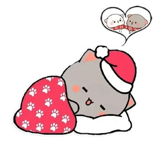 🎅 emoji 🎄 Merry Christmas 🎄 @PeachLovesGoma Telegram sticker 24 of 25
