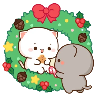 🎄 emoji 🎄 Merry Christmas 🎄 @PeachLovesGoma Telegram sticker 4 of 25