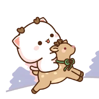 🎄 emoji 🎄 Merry Christmas 🎄 @PeachLovesGoma Telegram sticker 8 of 25