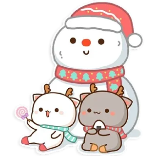 ☃️ emoji 🎄 Merry Christmas 🎄 @PeachLovesGoma Telegram sticker 21 of 25