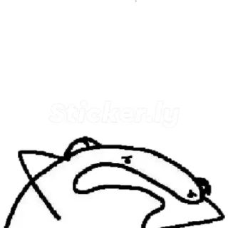 😀 emoji flork Telegram sticker 9 of 30