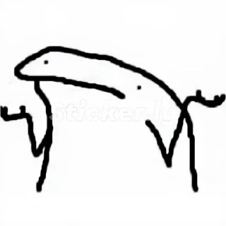 😀 emoji flork Telegram sticker 24 of 30