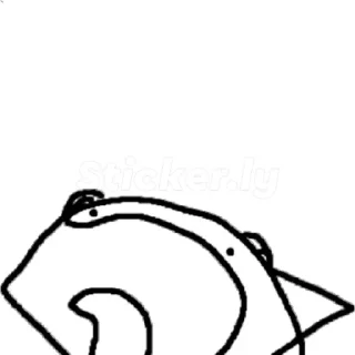 😀 emoji flork Telegram sticker 8 of 30