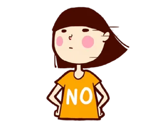⭐ emoji 懶得打字小姐4(動起來) @moe_sticker_bot Telegram sticker 9 of 24