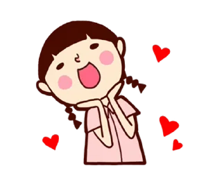 ⭐ emoji 懶得打字小姐4(動起來) @moe_sticker_bot Telegram sticker 6 of 24