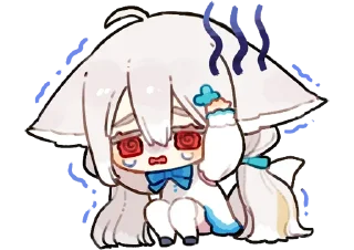 😰 emoji 桜田シロ @sakurada_shiro Telegram sticker 12 of 48