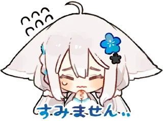 😥 emoji 桜田シロ @sakurada_shiro Telegram sticker 15 of 48