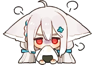 😠 emoji 桜田シロ @sakurada_shiro Telegram sticker 8 of 48