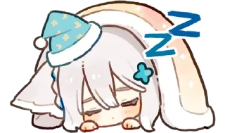 😴 emoji 桜田シロ @sakurada_shiro Telegram sticker 11 of 48