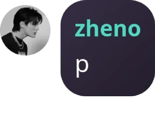 Sticker from zheno ckep