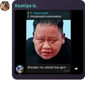 🤪 emoji moren ( monyet keren ) pack by @QuotLyBot Telegram sticker 20 of 80